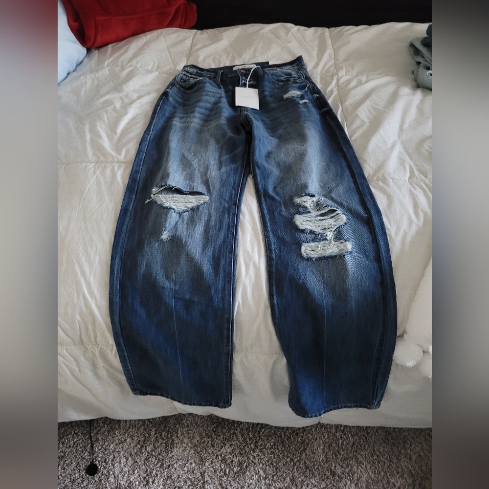 KanCan 90's Flare Jeans Dark Wash